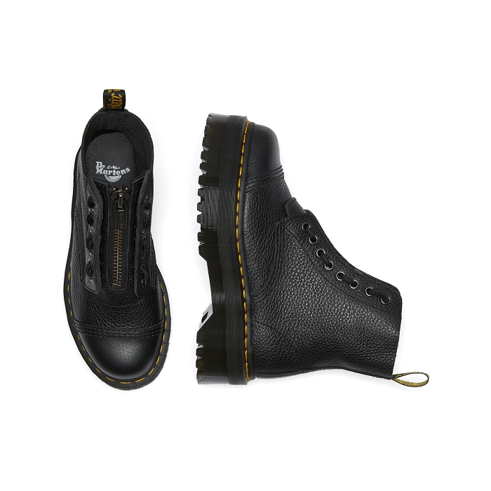 Dr martens sinclair milled nappa noir4653701_6