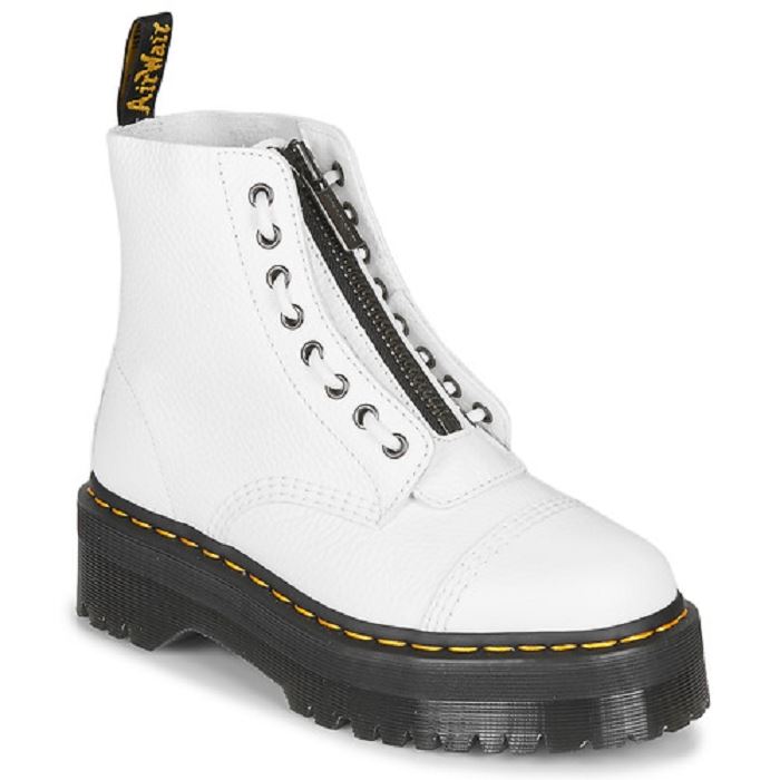 Dr martens sinclair milled nappa blanc