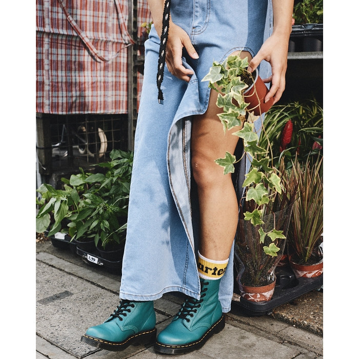 Dr martens my 1460 pascal pine green virginia yl vert4654502_2