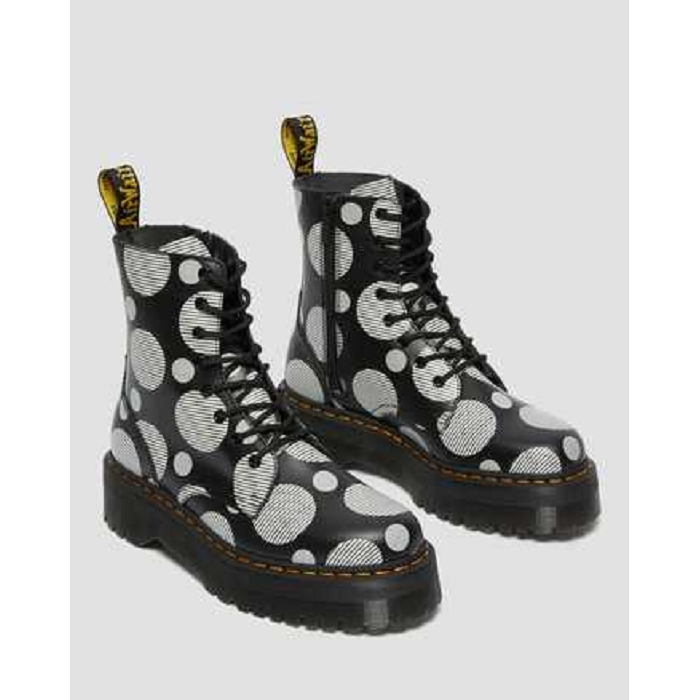 Dr martens my jadon black polka dot yl noir4654701_3