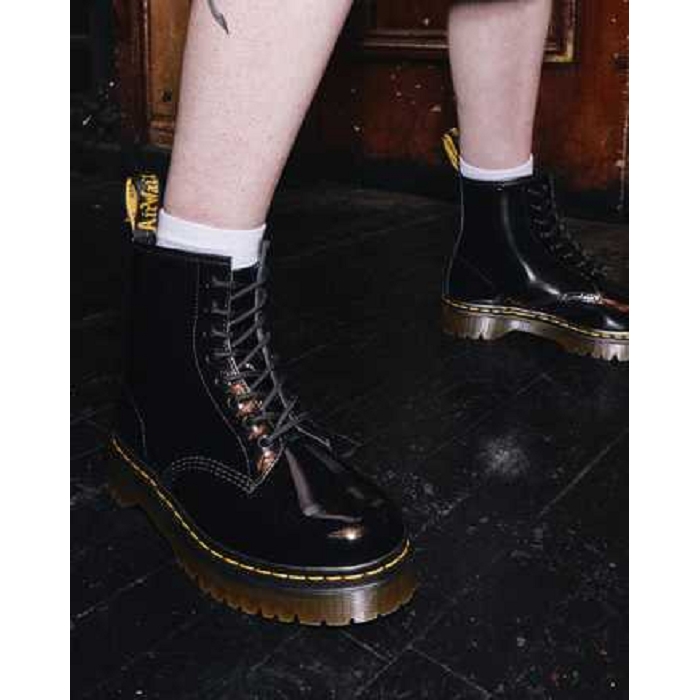 Dr martens 1460 bex black patent lamper noir4654801_2