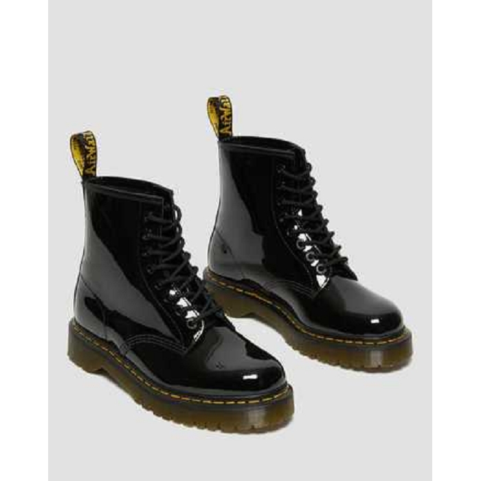 Dr martens 1460 bex black patent lamper noir4654801_3