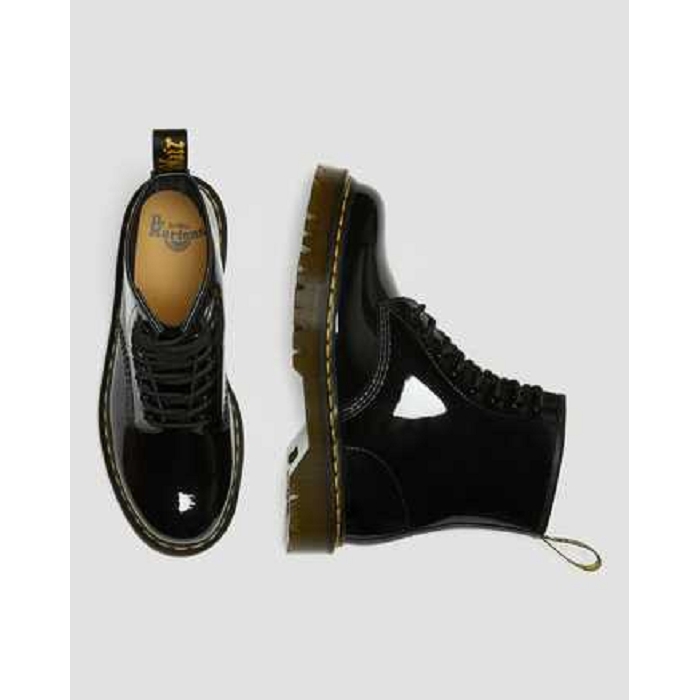 Dr martens 1460 bex black patent lamper noir4654801_6