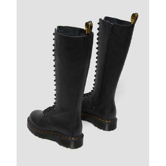 Dr martens 1b60 bex montantes en cuir noir4655101_5