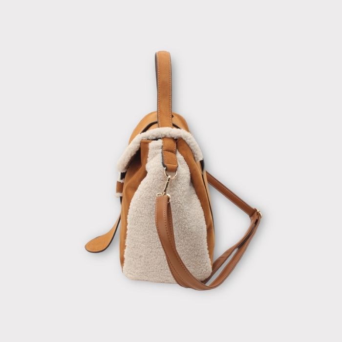 Scarpy creation my sac bandouliere mouton yl marron4701101_4