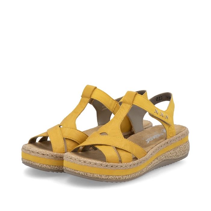 Rieker v0919 jaune