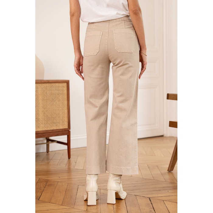 Scarpy creation jeans wide beige4717608_5