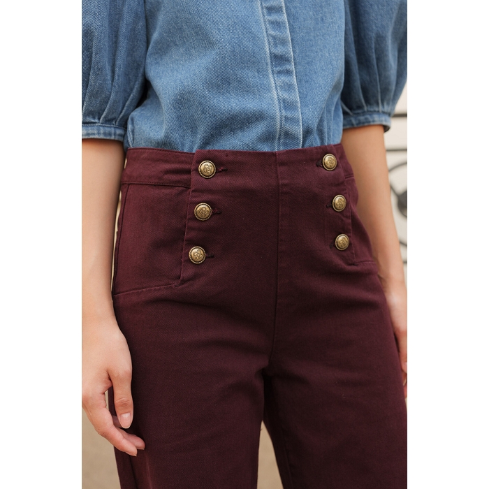 Scarpy creation my jeans wide yl rouge