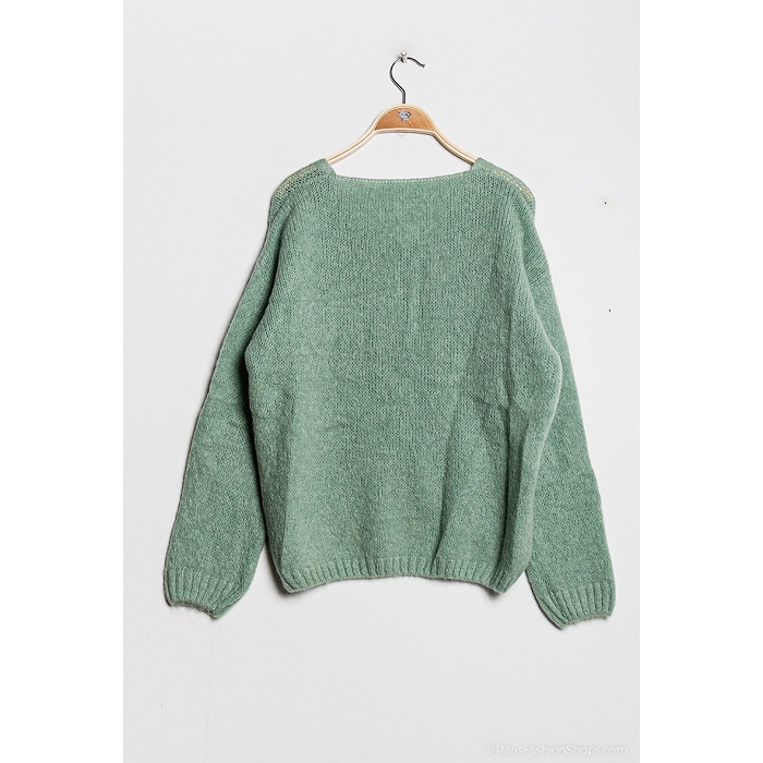 Scarpy creation sensie pull mohair laine vert4717713_6