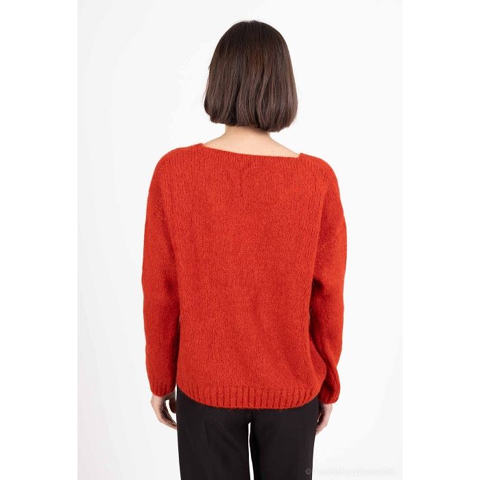 Scarpy creation sensie pull mohair laine rouge4717714_3