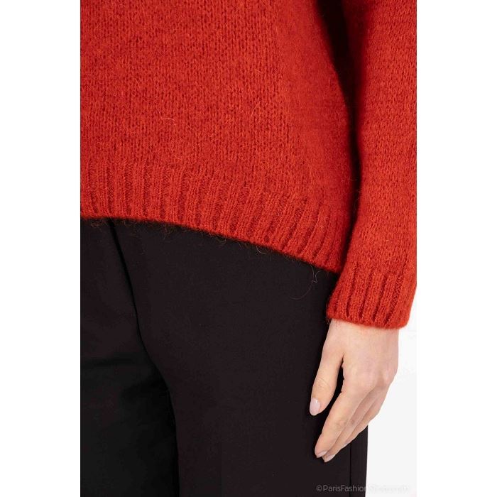 Scarpy creation sensie pull mohair laine rouge4717714_4