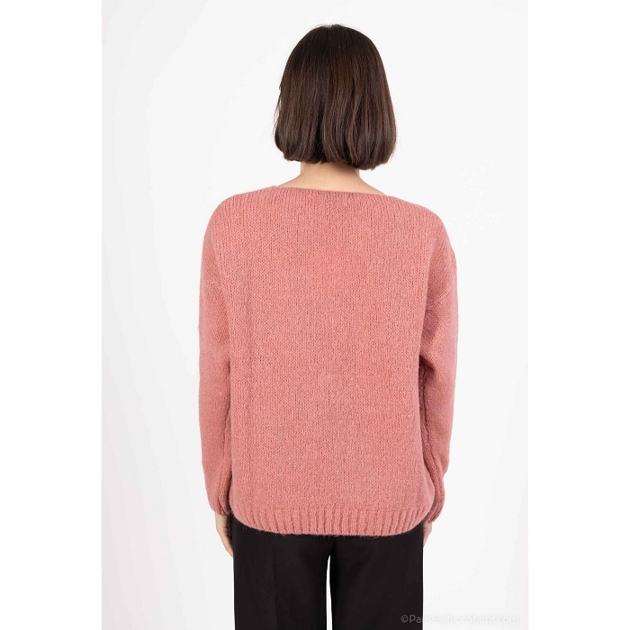 Scarpy creation my sensie pull mohair laine yl marron4717721_5