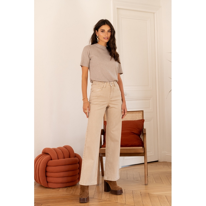Scarpy creation jeans barbara wide beige4719101_2