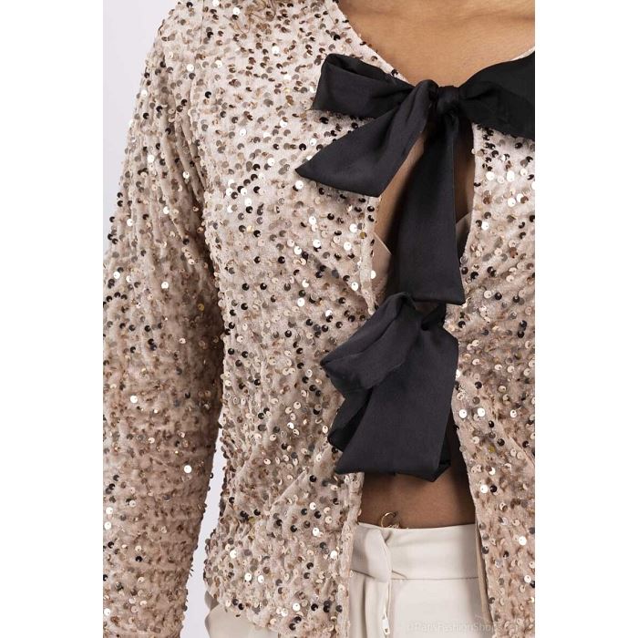 Scarpy creation my blouson paillette yl beige4723502_2