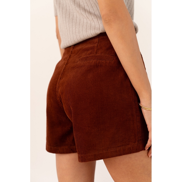 Scarpy creation short velours rosie marron4729001_5