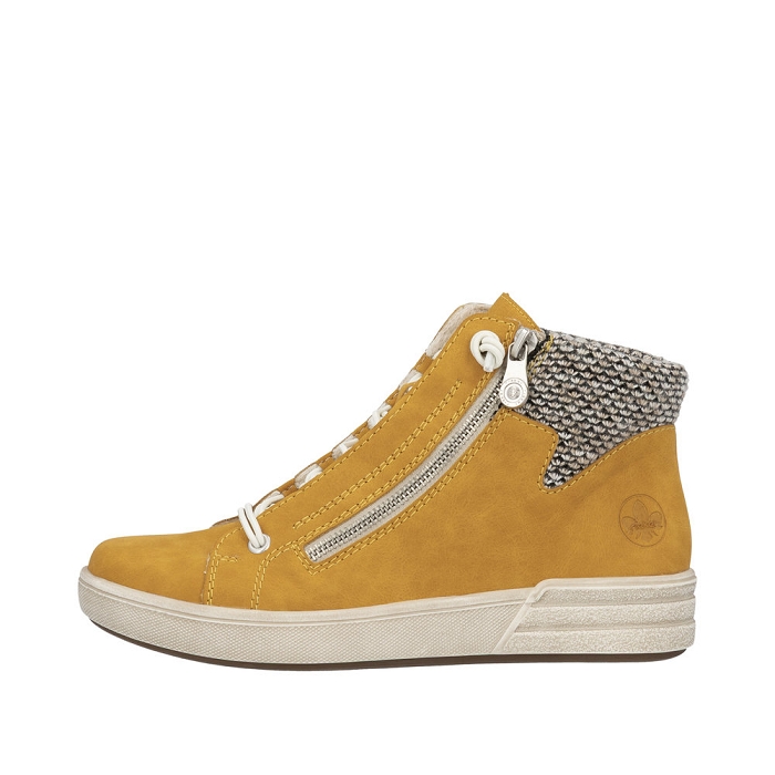 Rieker x0750 jaune4736802_4