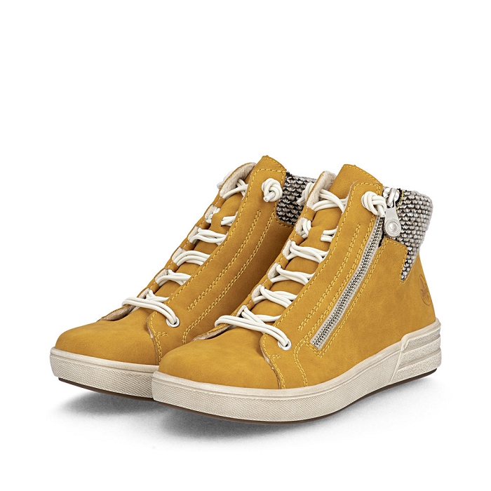 Rieker x0750 jaune4736802_5