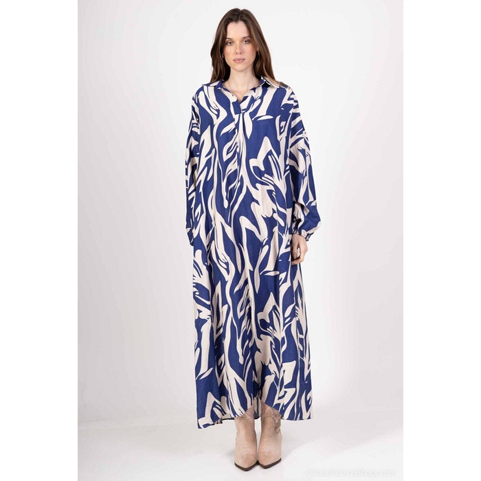Scarpy creation robe longue boheme bleu4752801_4