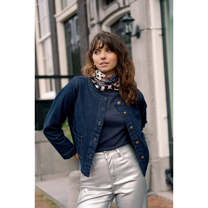 Scarpy creation veste jeans victoire bleu4754401_4