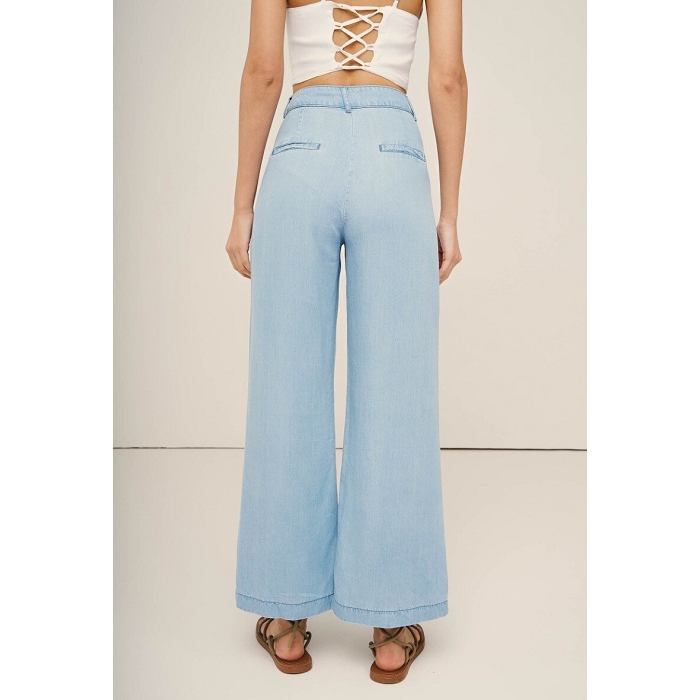 Scarpy creation pantalon evase laura bleu4754601_3