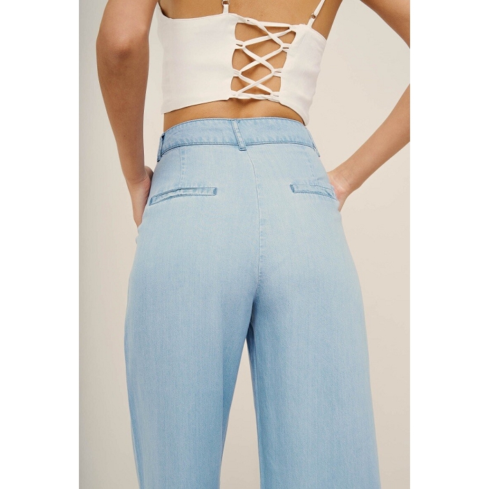 Scarpy creation pantalon evase laura bleu4754601_5