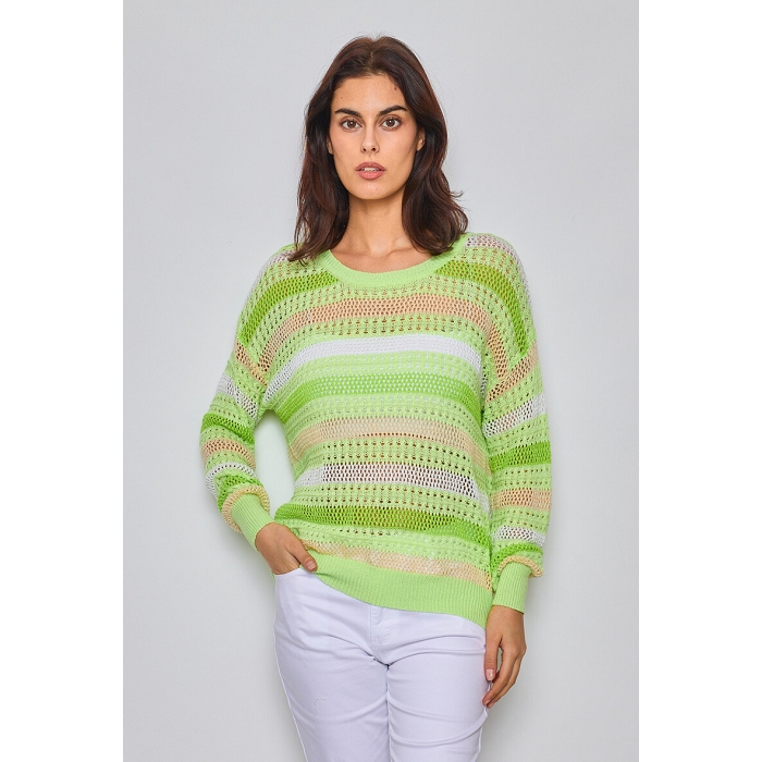 Scarpy creation pull en crochet vert4763601_4