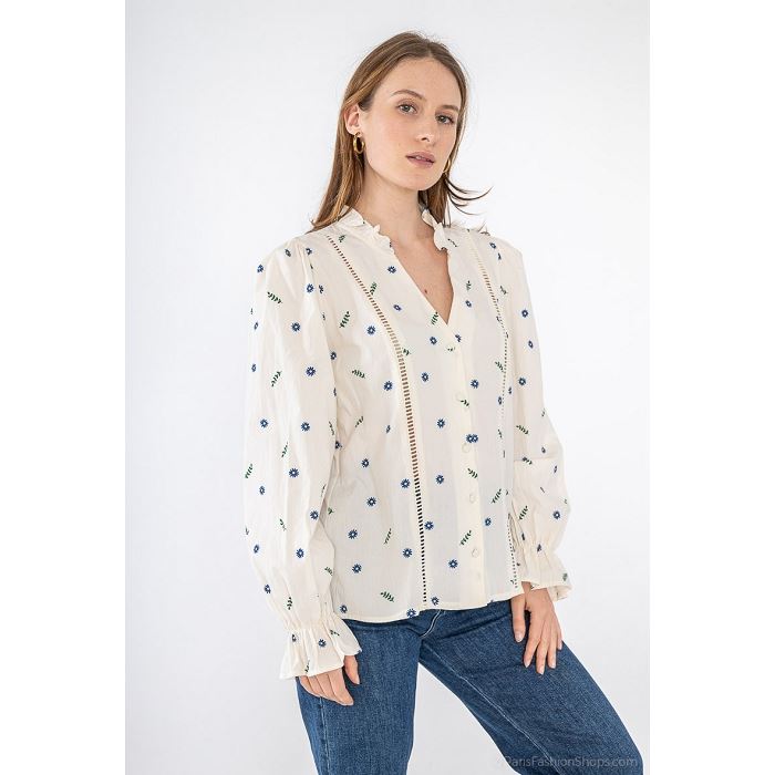 Scarpy creation chemise coton beige4763801_3