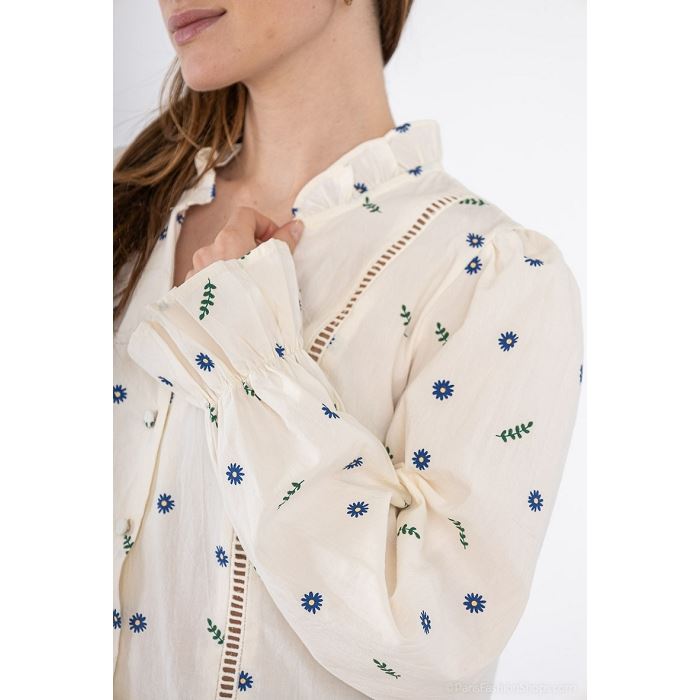 Scarpy creation chemise coton beige4763801_5