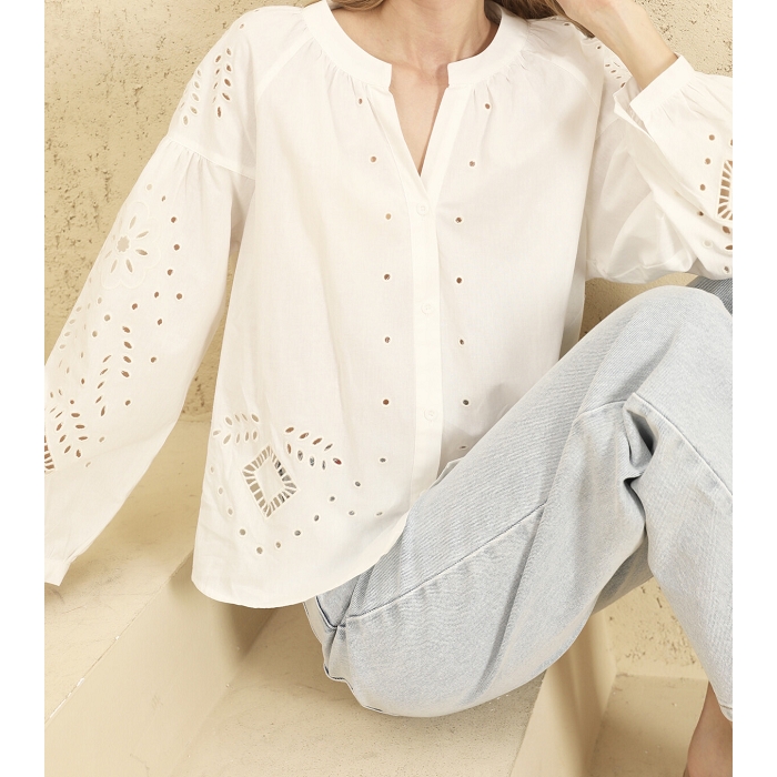 Scarpy creation blouse boheme blanc4764201_2