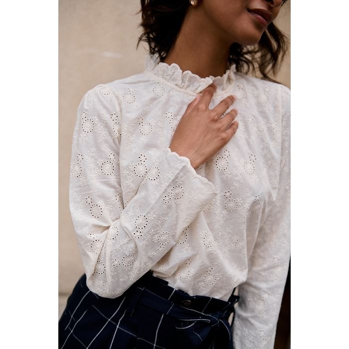 Scarpy creation blouse coton brode beige4779101_2