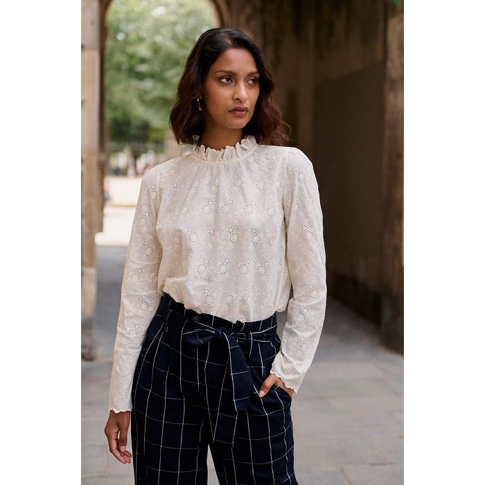 Scarpy creation blouse coton brode beige4779101_6