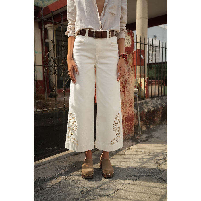 Scarpy creation jean wild milo blanc