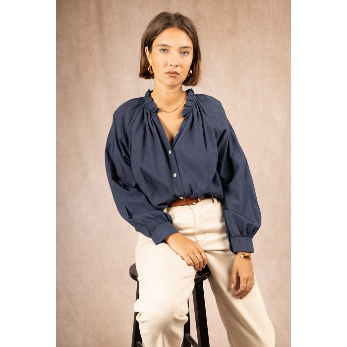 Scarpy creation blouse evasee bleu4783702_3