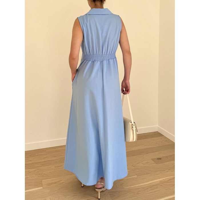 Scarpy creation robe trapeze chic bleu4784105_4