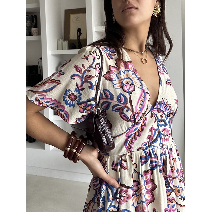 Scarpy creation my robe chic et elegante effortless yl beige