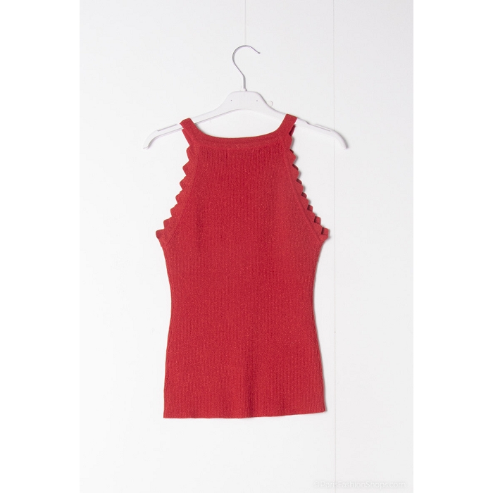 Scarpy creation debardeur lurex rouge4799803_2