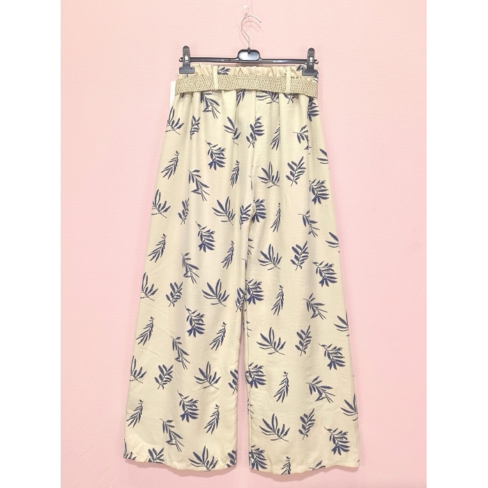 Scarpy creation pantalon ample ceinture beige4804101_5