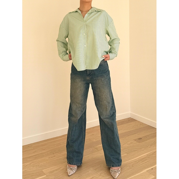Scarpy creation my chemise oversize chic yl vert4804604_5