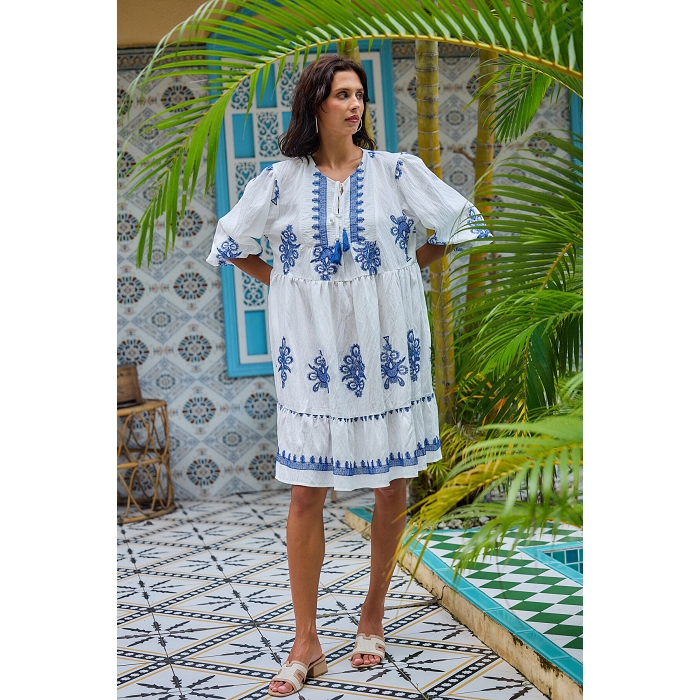 Scarpy creation robe boheme blanc4806601_2
