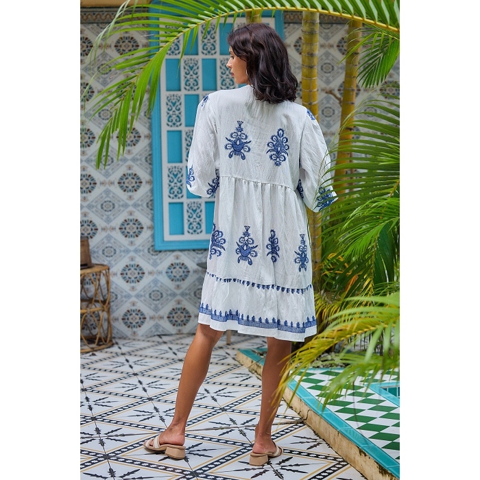 Scarpy creation robe boheme blanc4806601_4