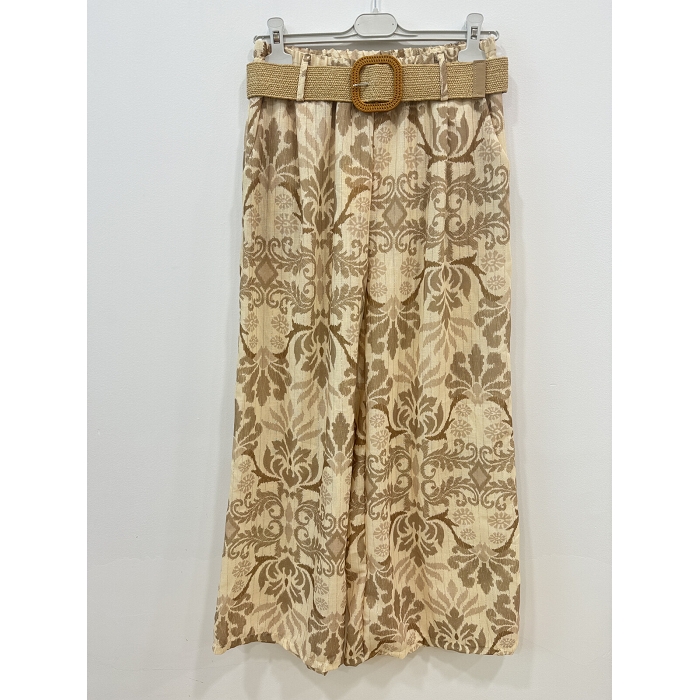Scarpy creation pantalon lurex ceinture beige4808101_3