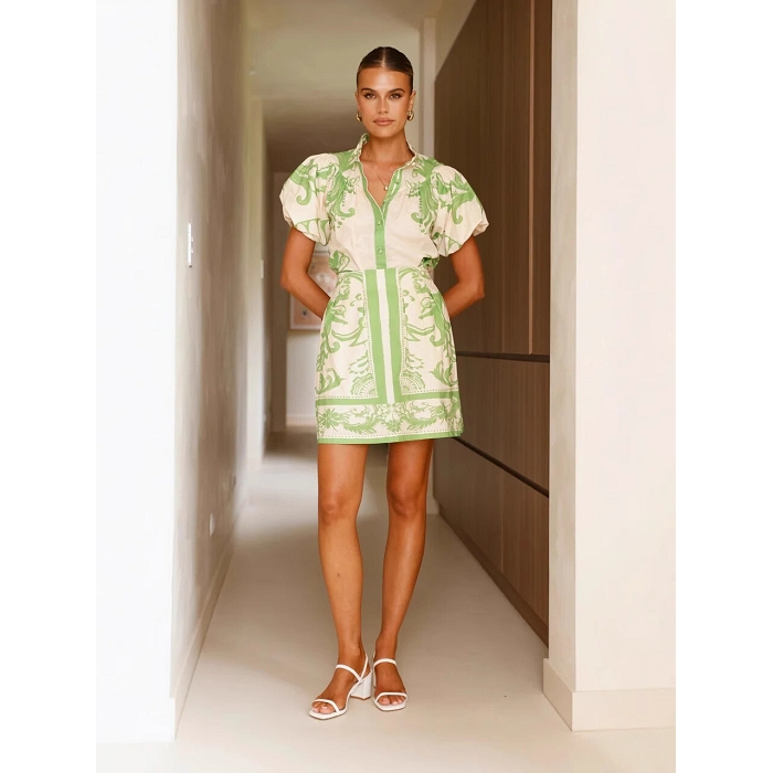Scarpy creation my robe imprimee floral yl vert4810302_2