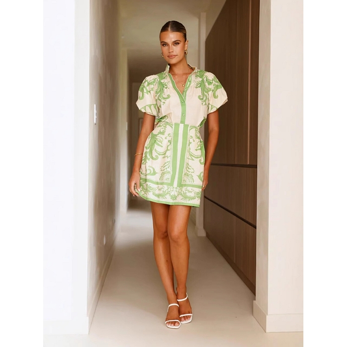 Scarpy creation my robe imprimee floral yl vert4810302_3