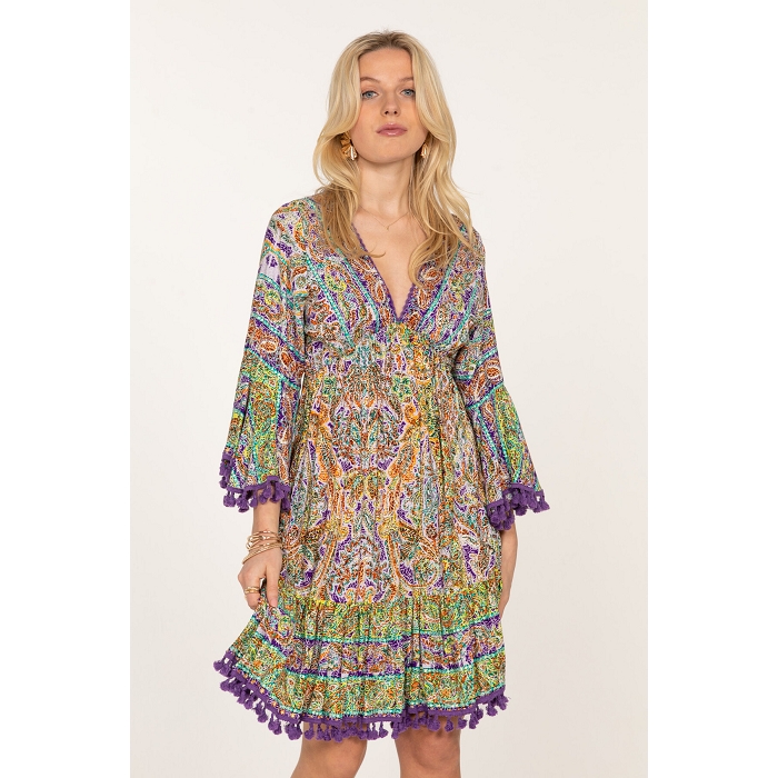 Scarpy creation my robe tunique  col v boheme yl parme4810601_2