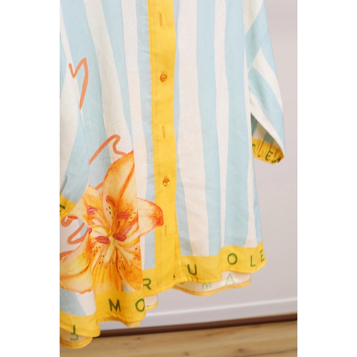 Scarpy creation my t shirt chemise floral yl bleu4816601_4