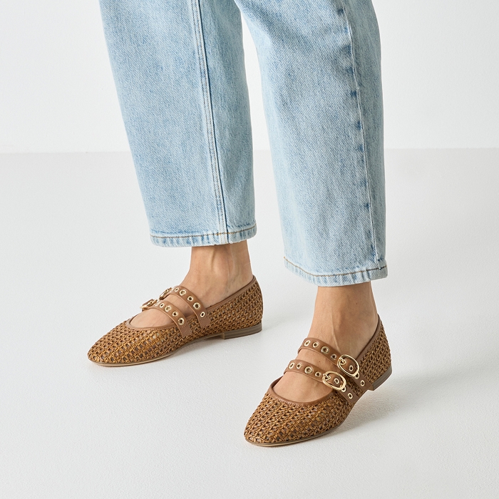 Tamaris my 22144 46 ballerine yl marron4826601_5