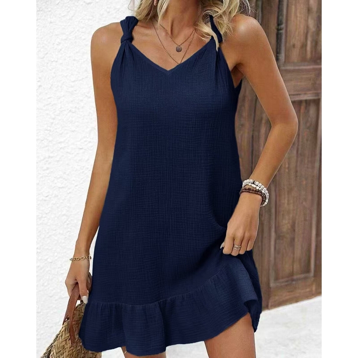 Scarpy creation robe gaz de cotton bleu4829702_4