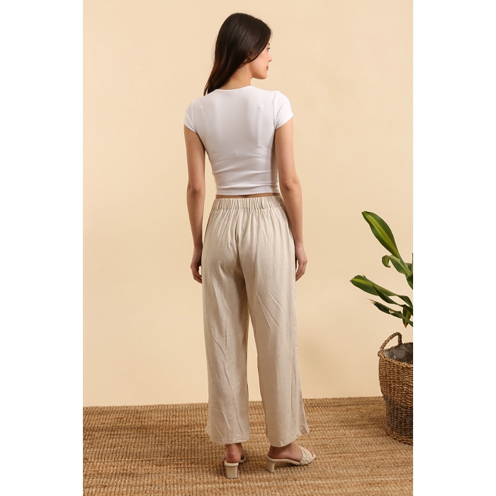 Scarpy creation pantalon broderie anglaise beige4830201_5