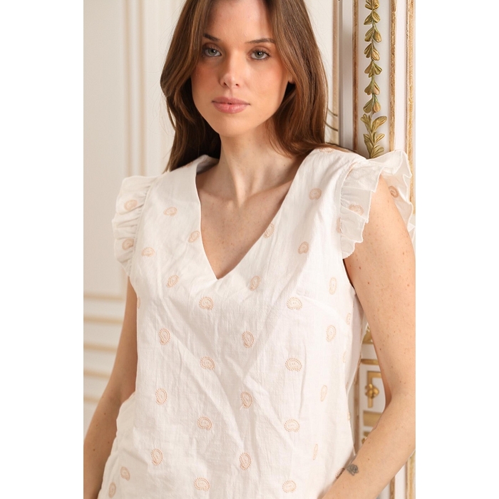 Scarpy creation my debardeur col v yl blanc4830301_4
