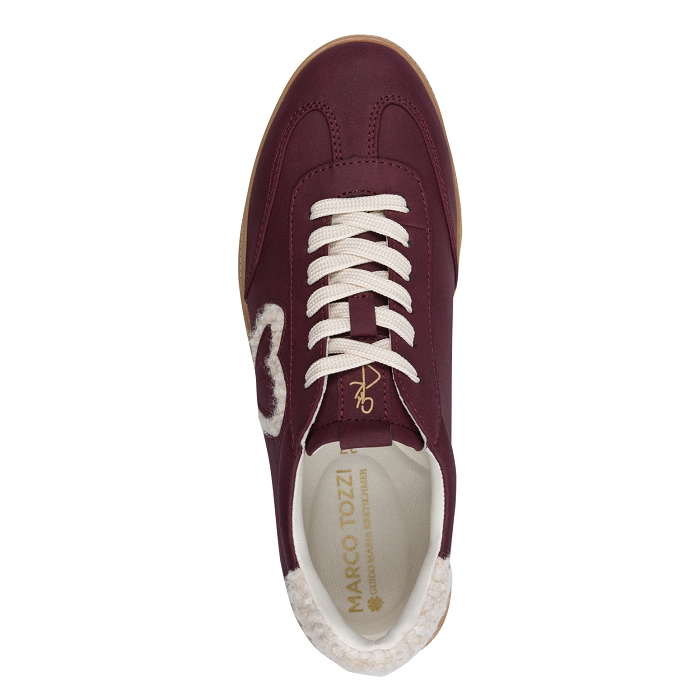 Marco tozzi my 83707 45 lacets yl rouge4832902_6